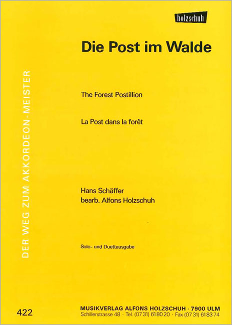 Front Cover Image Die Post im Walde