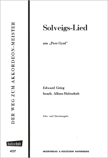 Front Cover Image Solveigs Lied