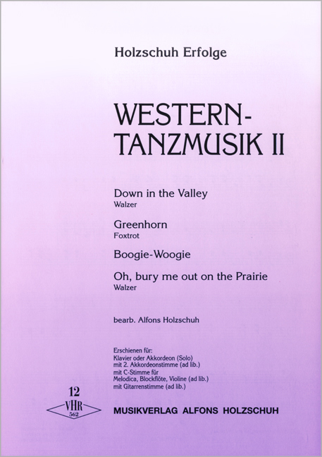 Front Cover Image Holzschuh Erfolge, Band 12