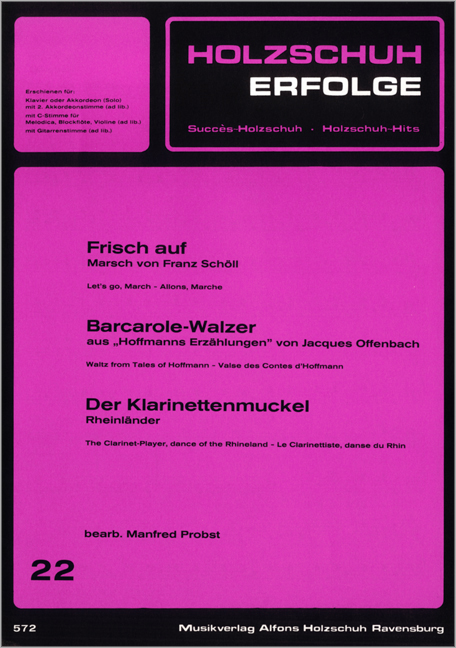 Front Cover Image Holzschuh Erfolge, Band 22