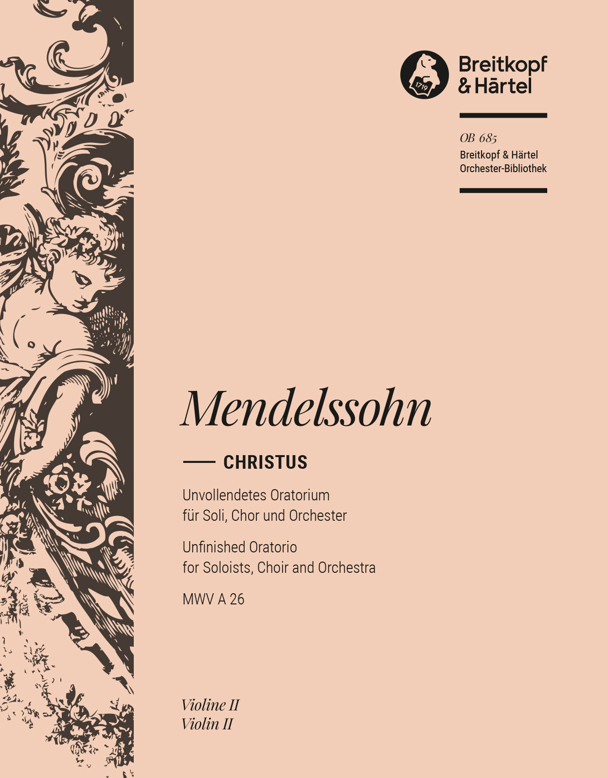Front Cover Image Christus [op. 97] MWV A 26