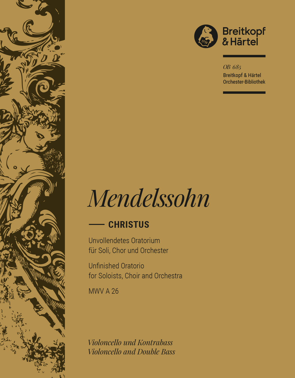 Front Cover Image Christus [op. 97] MWV A 26
