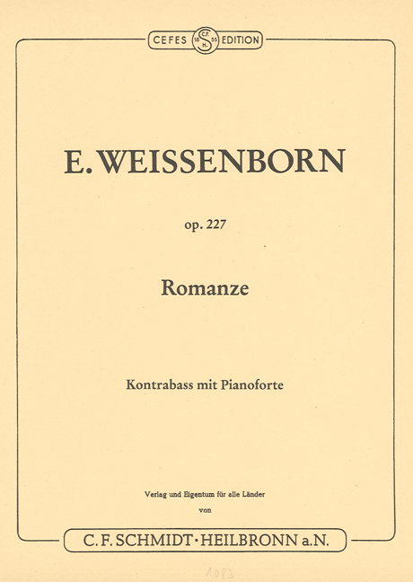 Front Cover Image Romanze op.227