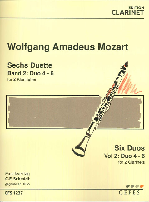 Front Cover Image 6 Duette op. 70 - Band 2