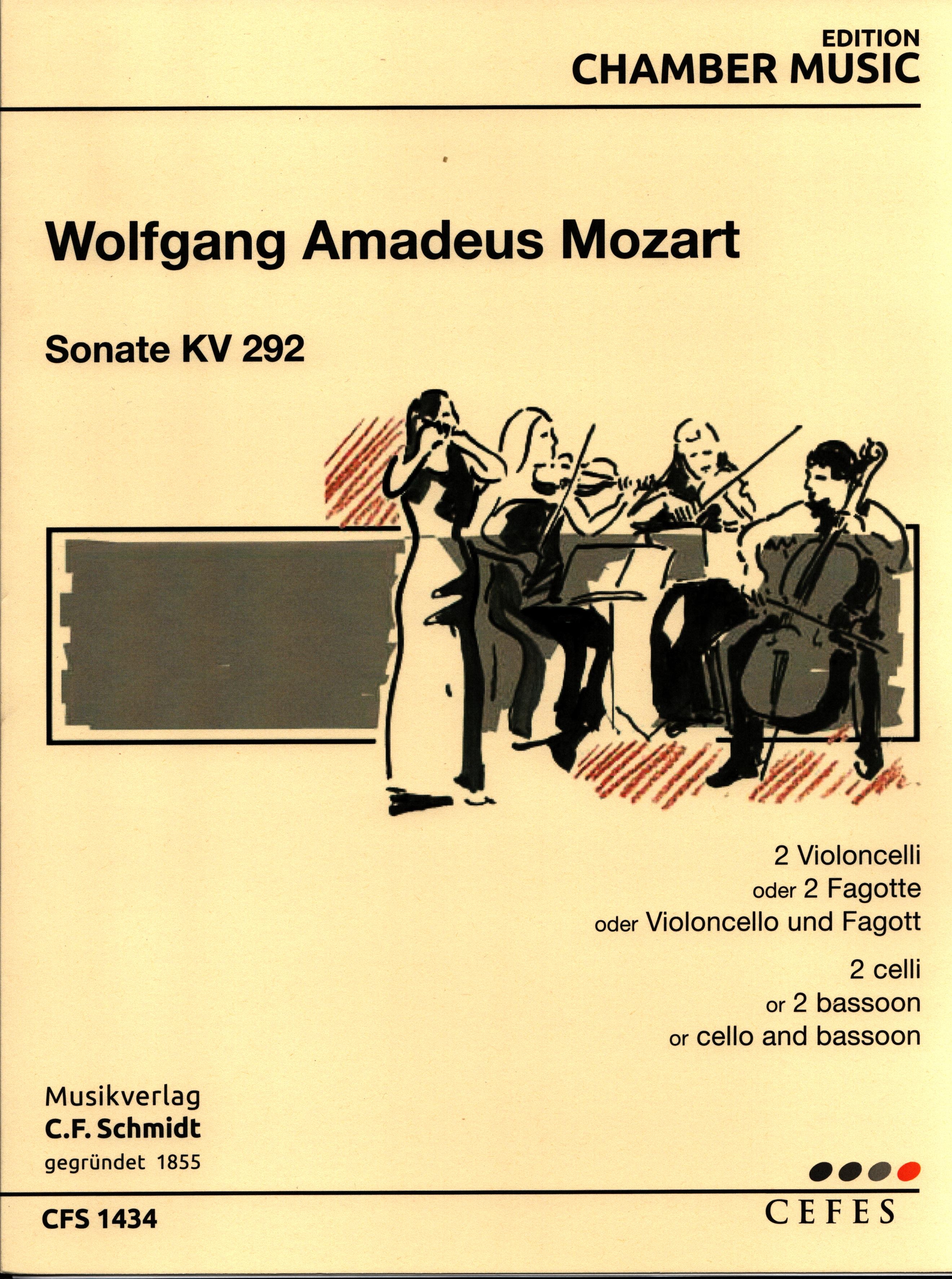 Front Cover Image Sonate KV 292