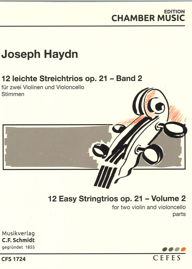 Front Cover Image 12 Streichtrios - Band 2