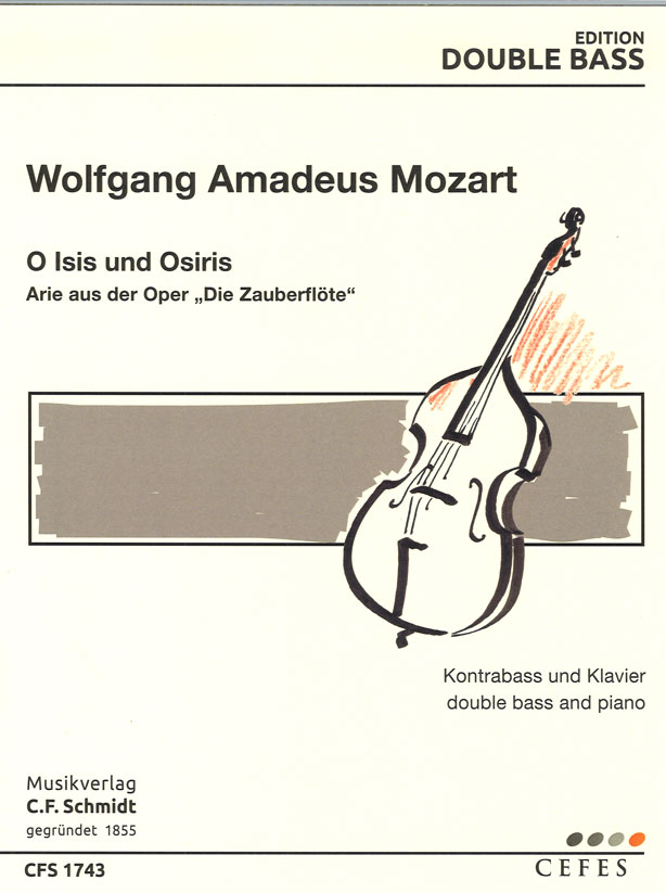 Front Cover Image O Isis und Osiris - Aria aus der Oper "Die Zauberf