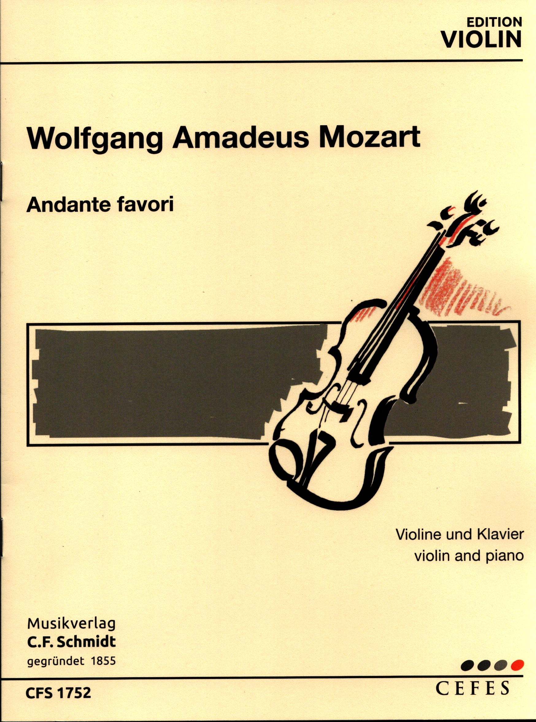 Front Cover Image Andante favori