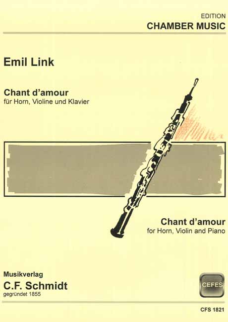 Front Cover Image Chant d'amour