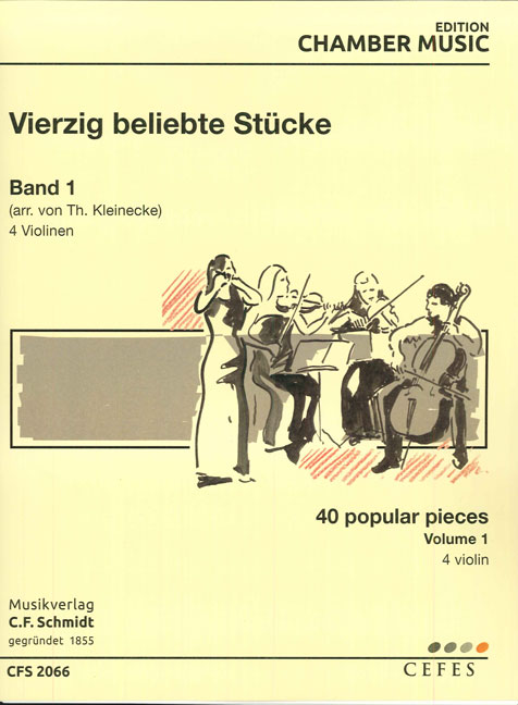 Front Cover Image 40 Beliebte Stücke 1