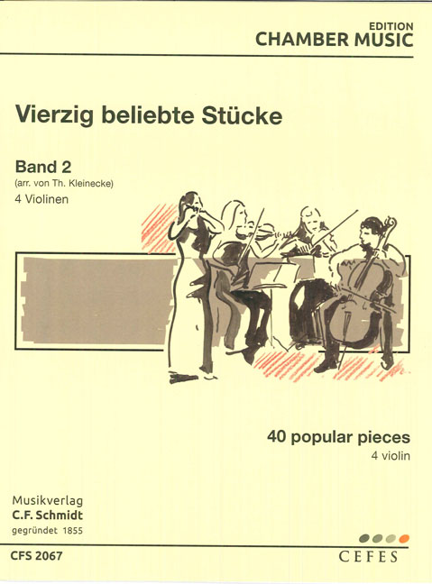 Front Cover Image 40 Beliebte Stücke 2