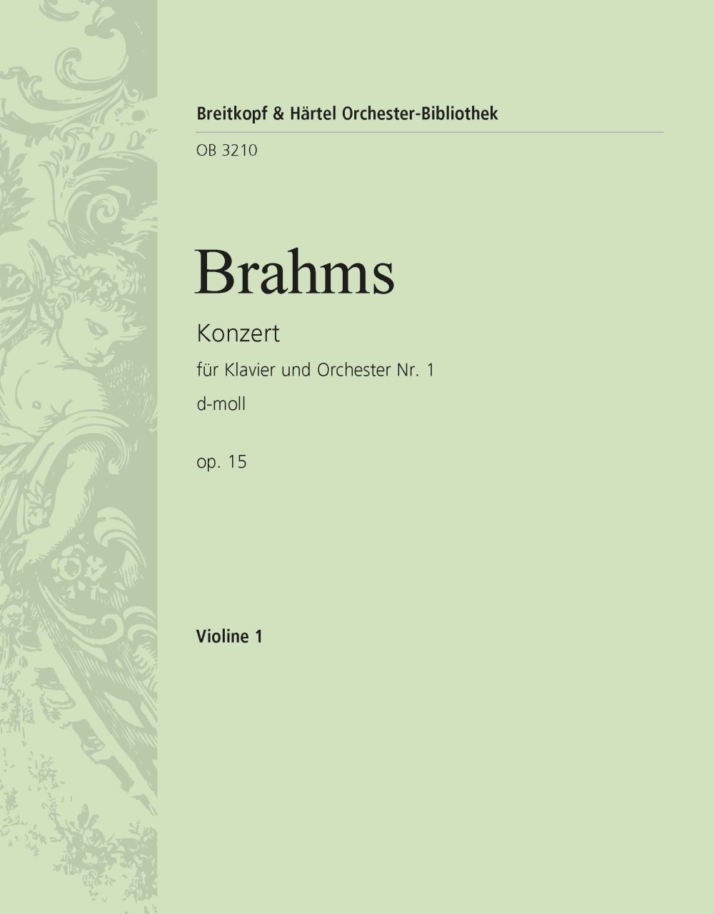 Front Cover Image Klavierkonzert Nr. 1 d-moll op. 15