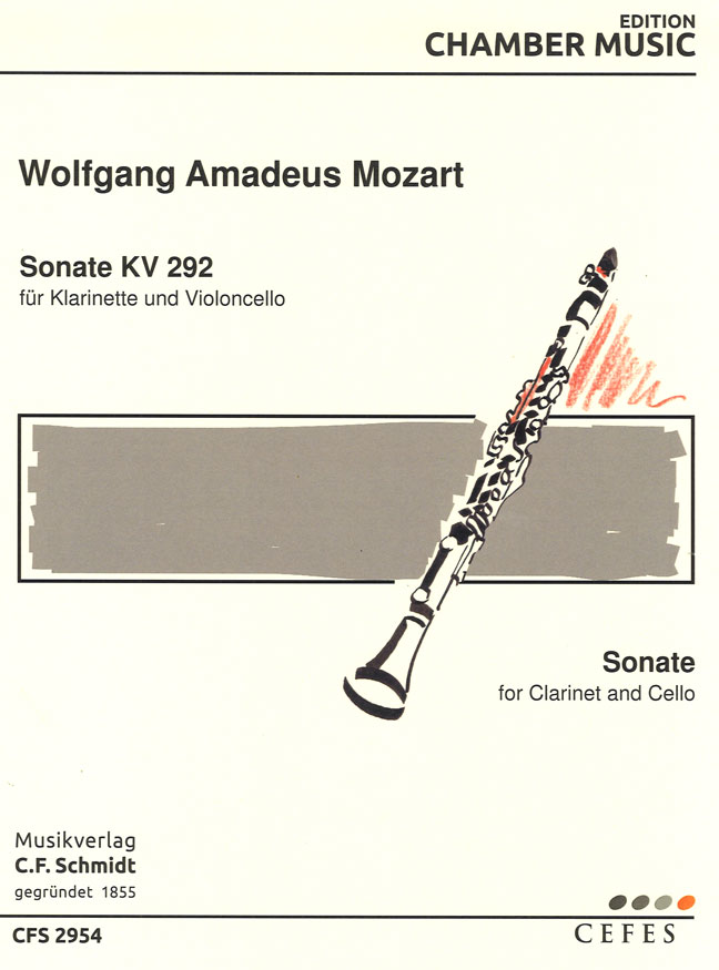 Front Cover Image Sonate KV 292