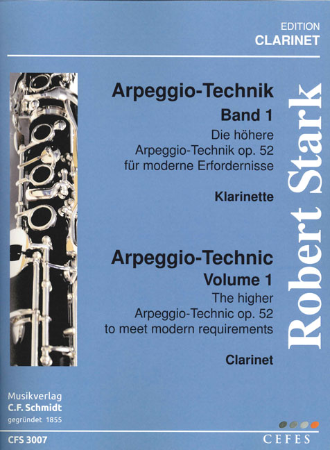 Front Cover Image Arpeggiotechnik op. 52 - Band 1