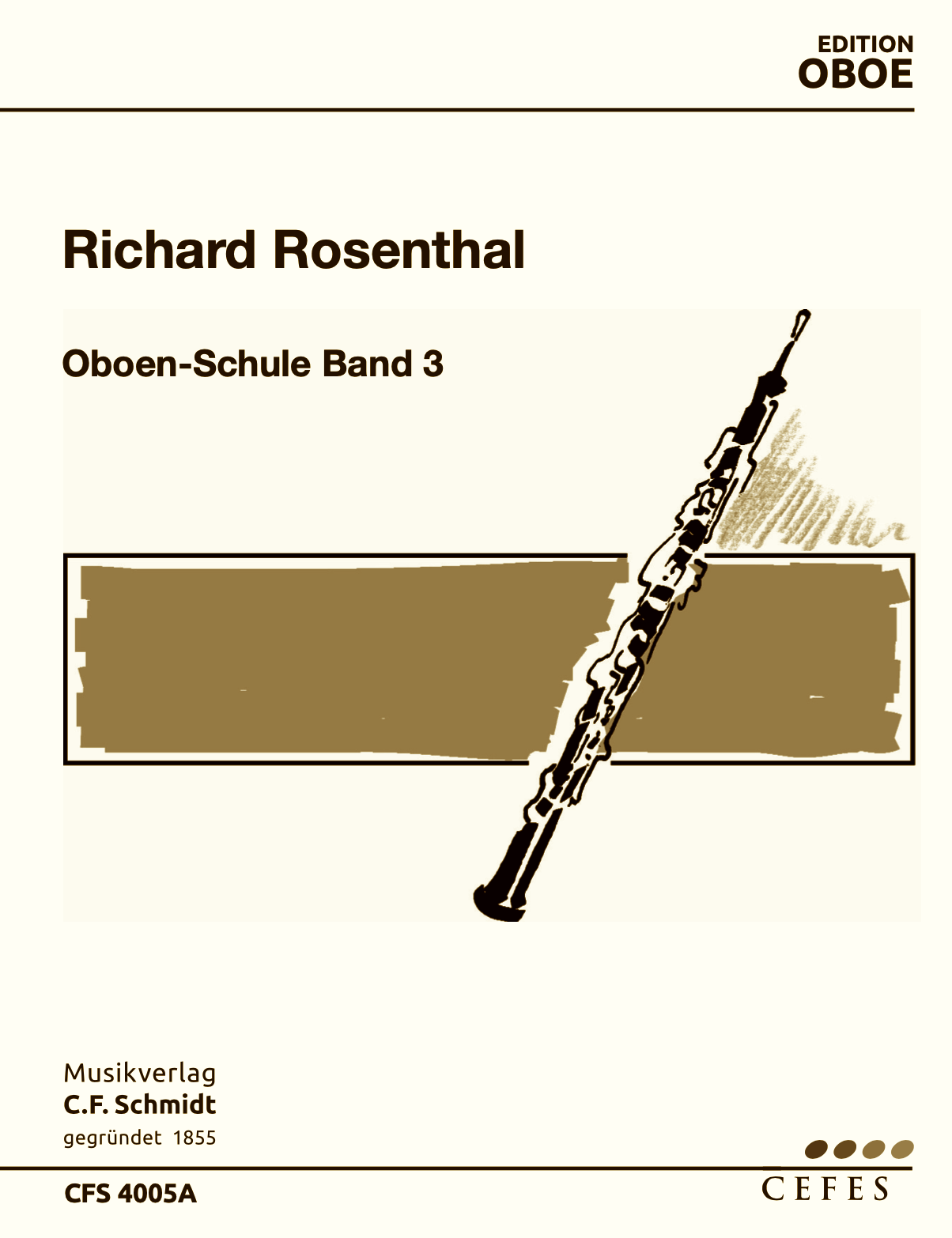 Front Cover Image Oboe-Schule - Band 3