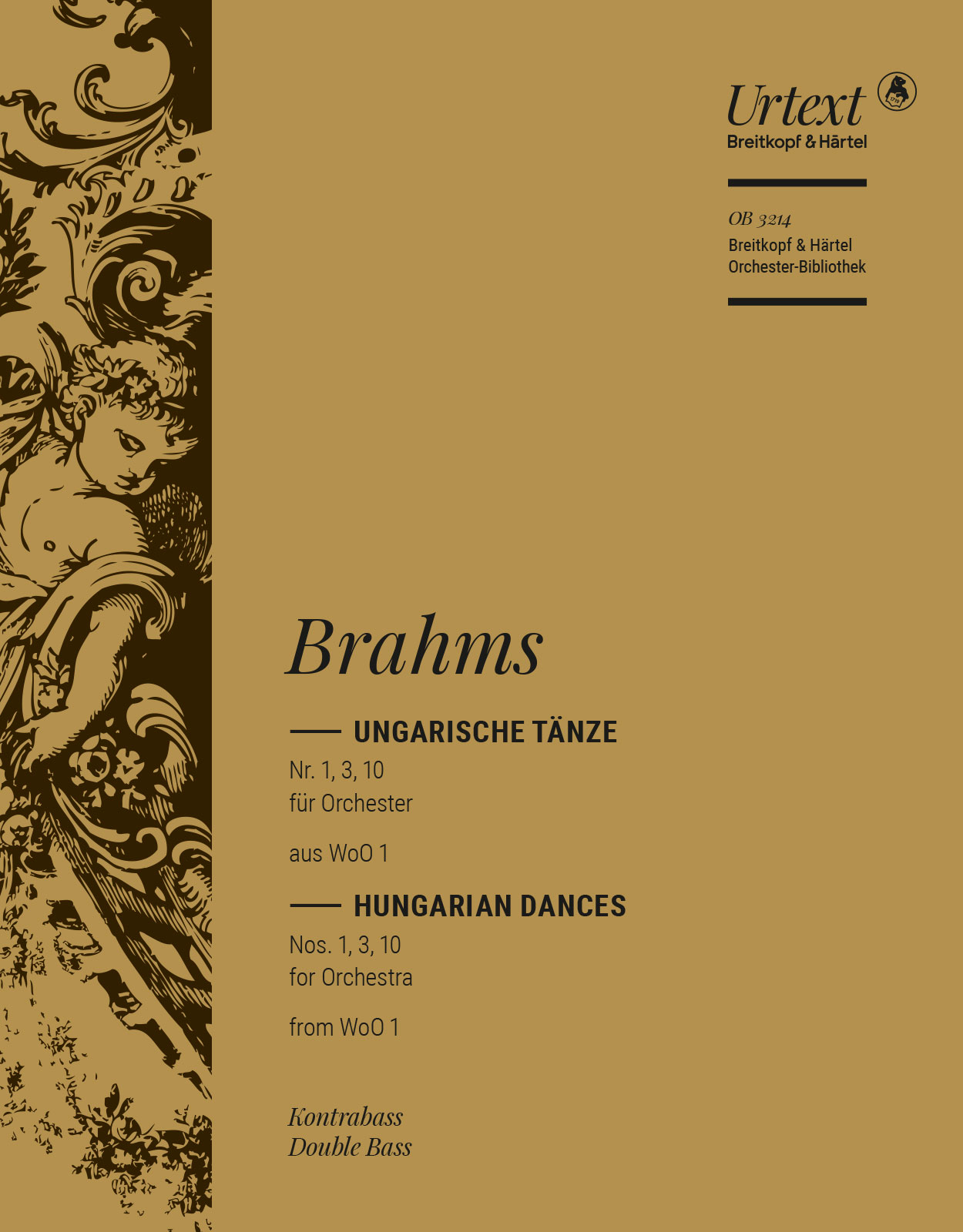 Front Cover Image Ungarische Tänze Nr. 1, 3, 10 WoO 1