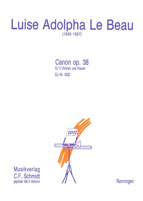 Front Cover Image Canon op. 38