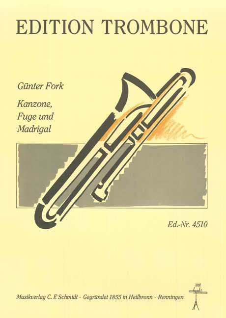 Front Cover Image Kanzone Fuge und Madrigal