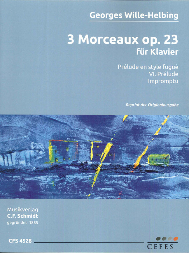 Front Cover Image 3 Morceaux op. 23