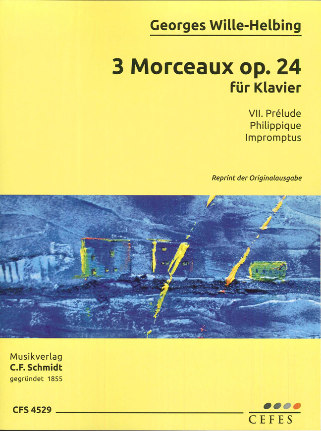 Front Cover Image 3 Morceaux op. 24