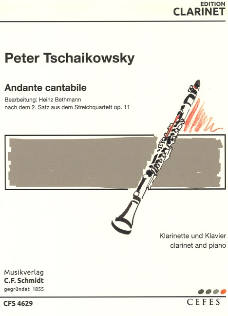 Front Cover Image Andante cantabile aus op. 11