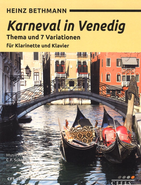 Front Cover Image Karneval in Venedig - Variationen