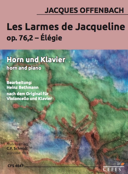 Front Cover Image Les Larmes de Jacqueline op. 76,2