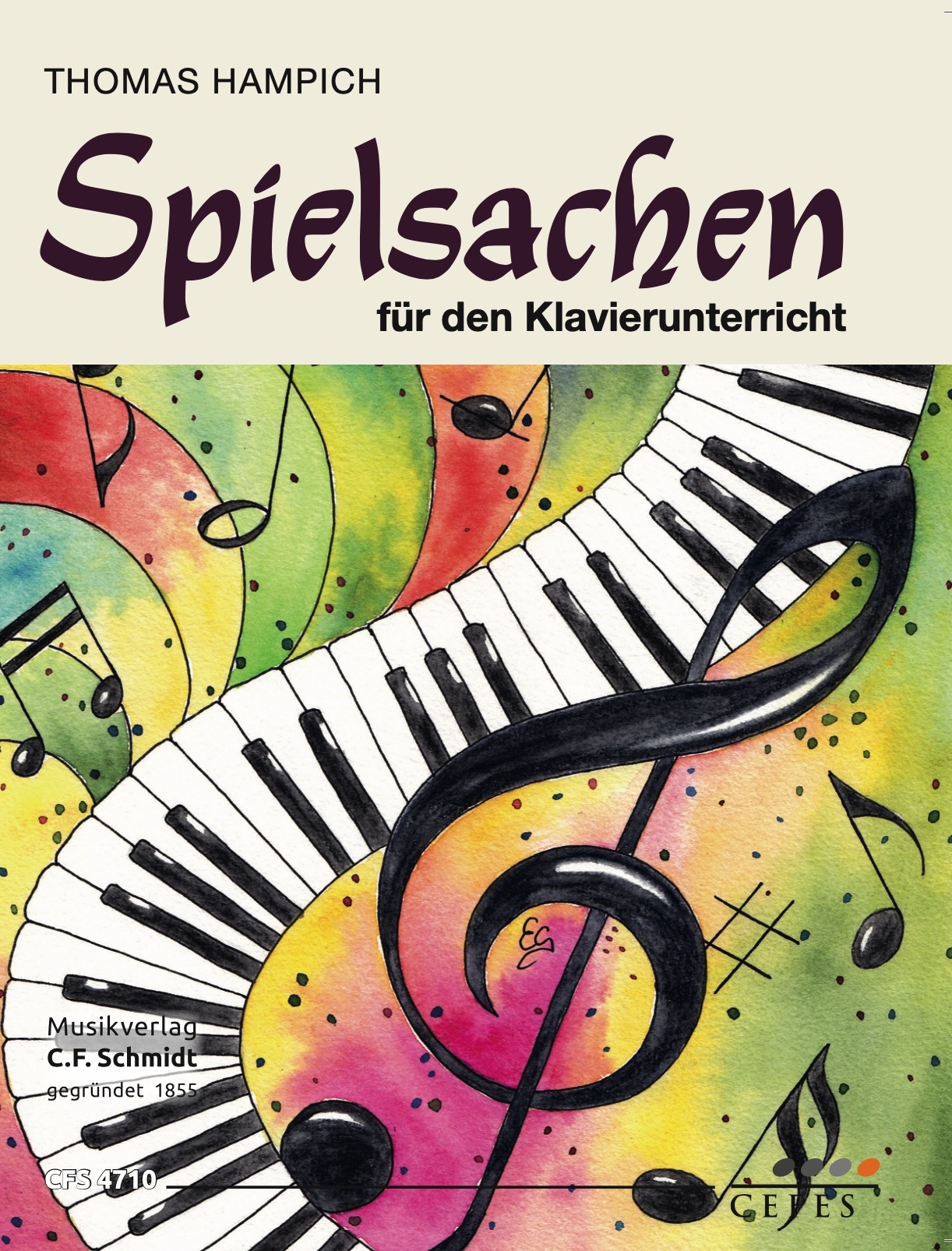 Front Cover Image Spielsachen für den Klavierunterricht