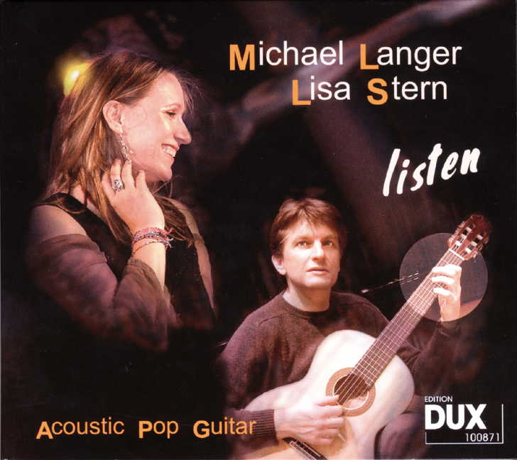 Front Cover Image Listen - Acoustic Pop Guitar