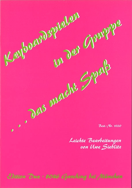 Front Cover Image Keyboardspielen in der Gruppe ...das macht Spaß