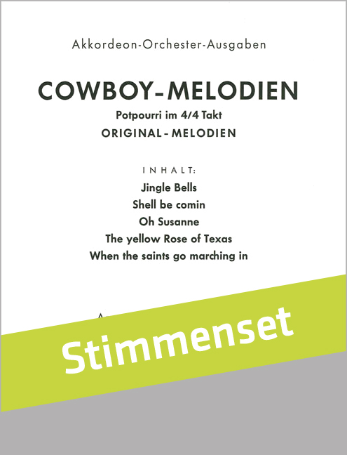 Front Cover Image Cowboy Melodien