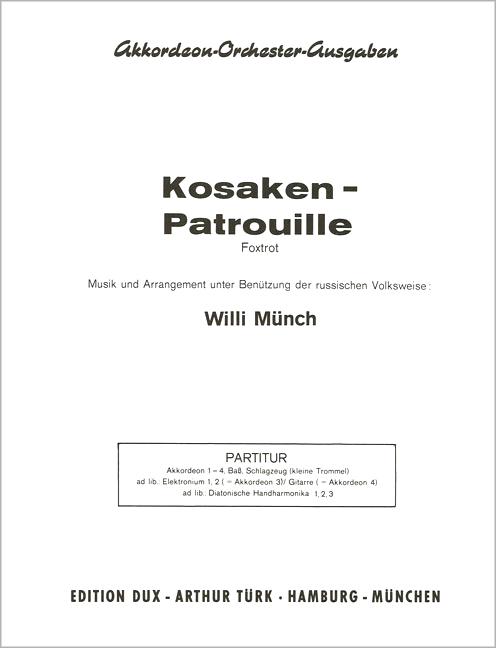 Front Cover Image Kosaken Patrouille