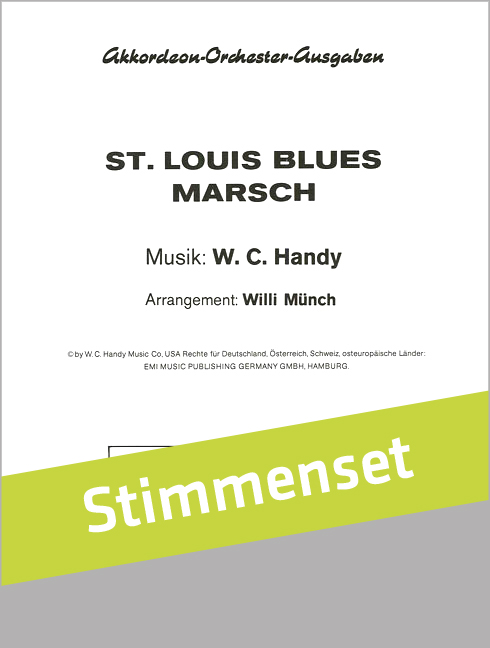Front Cover Image St. Louis Blues Marsch