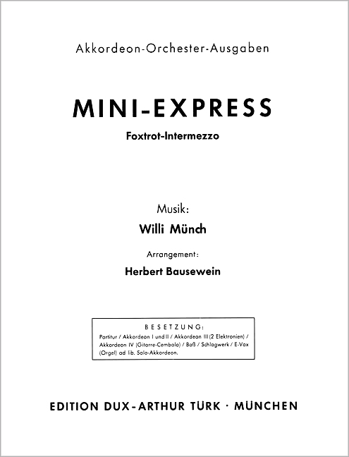 Front Cover Image Mini Express
