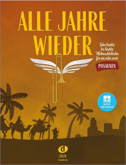 Front Cover Image Alle Jahre wieder - Posaune mit Audio-Download