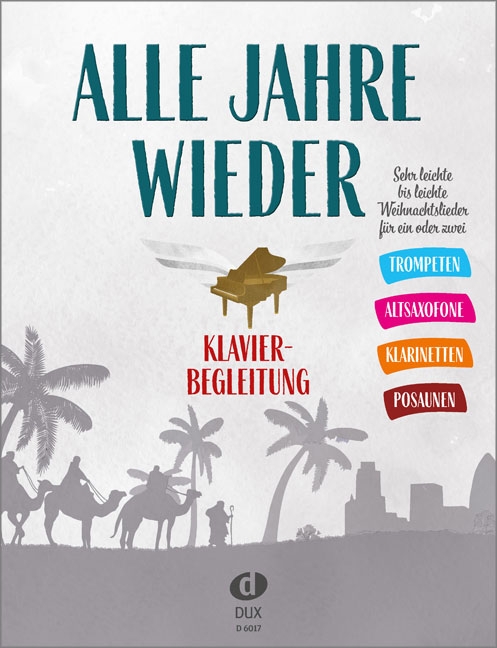 Front Cover Image Alle Jahre wieder - Klavierbegleitung zu Trp/A-Sax/Klar/Pos