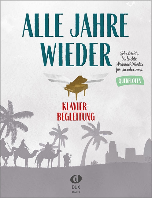 Front Cover Image Alle Jahre wieder - Klavierbegleitung zu Flöte