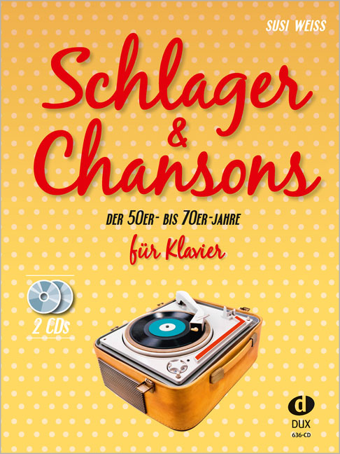 Front Cover Image Schlager & Chansons der 50er- bis 70er-Jahre (mit 2 CDs)