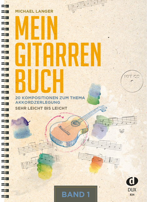 Front Cover Image Mein Gitarrenbuch Band 1