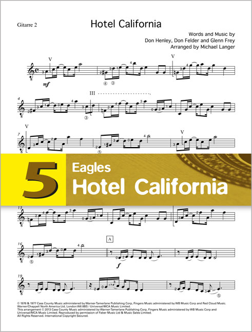 Front Cover Image Hotel California