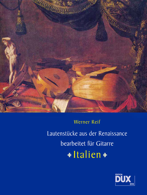 Front Cover Image Lautenstücke aus der Renaissance: Italien