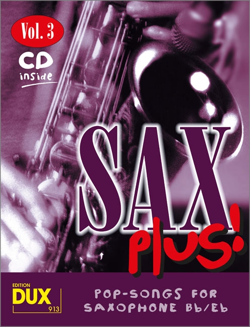 Front Cover Image Sax Plus! Vol. 3