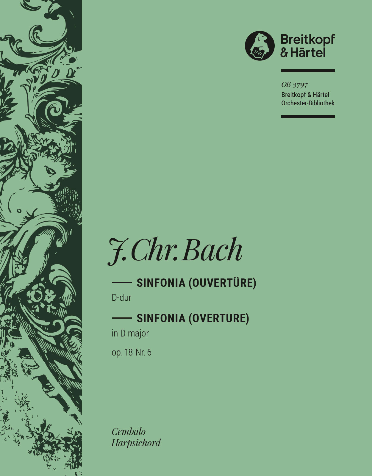 Front Cover Image Sinfonia D-dur op. 18 Nr. 6 – Ouvertüre