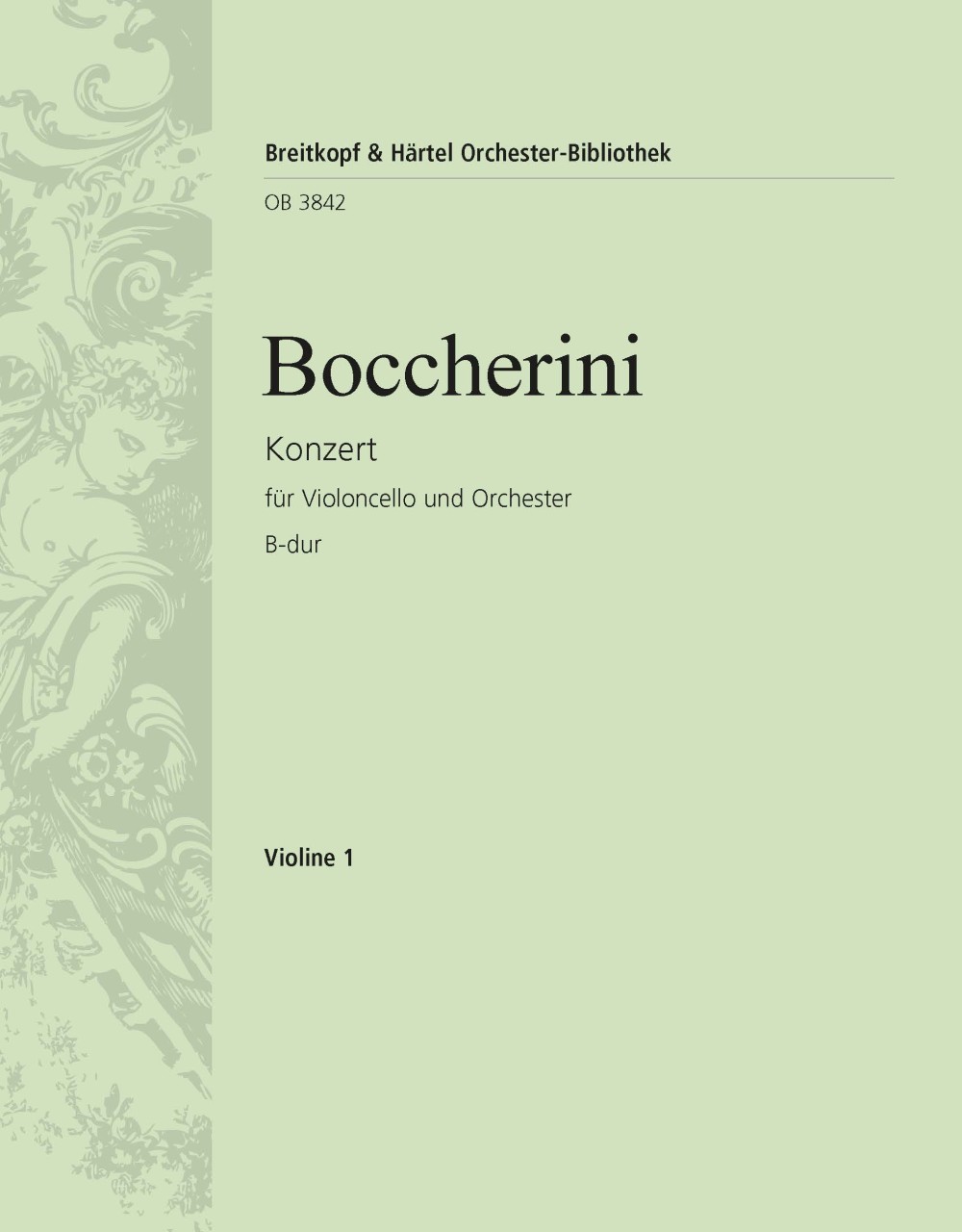 Front Cover Image Violoncellokonzert B-Dur