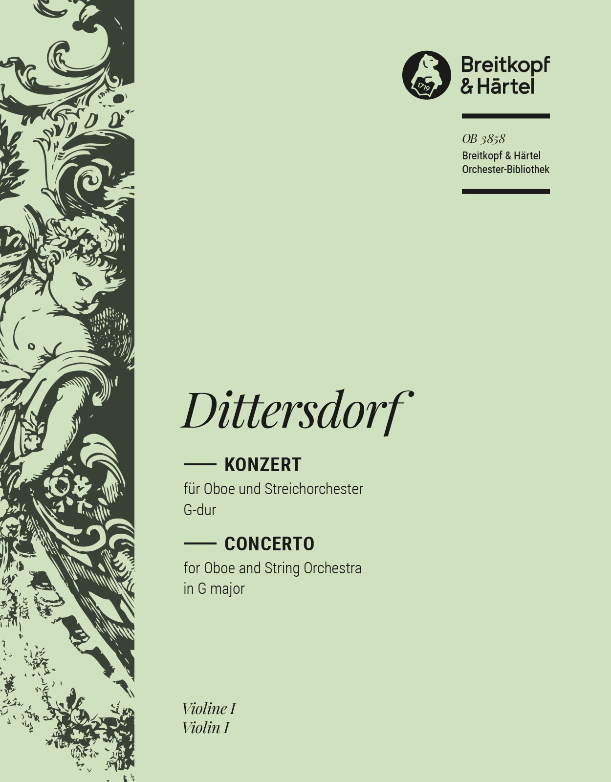 Front Cover Image Oboenkonzert G-dur