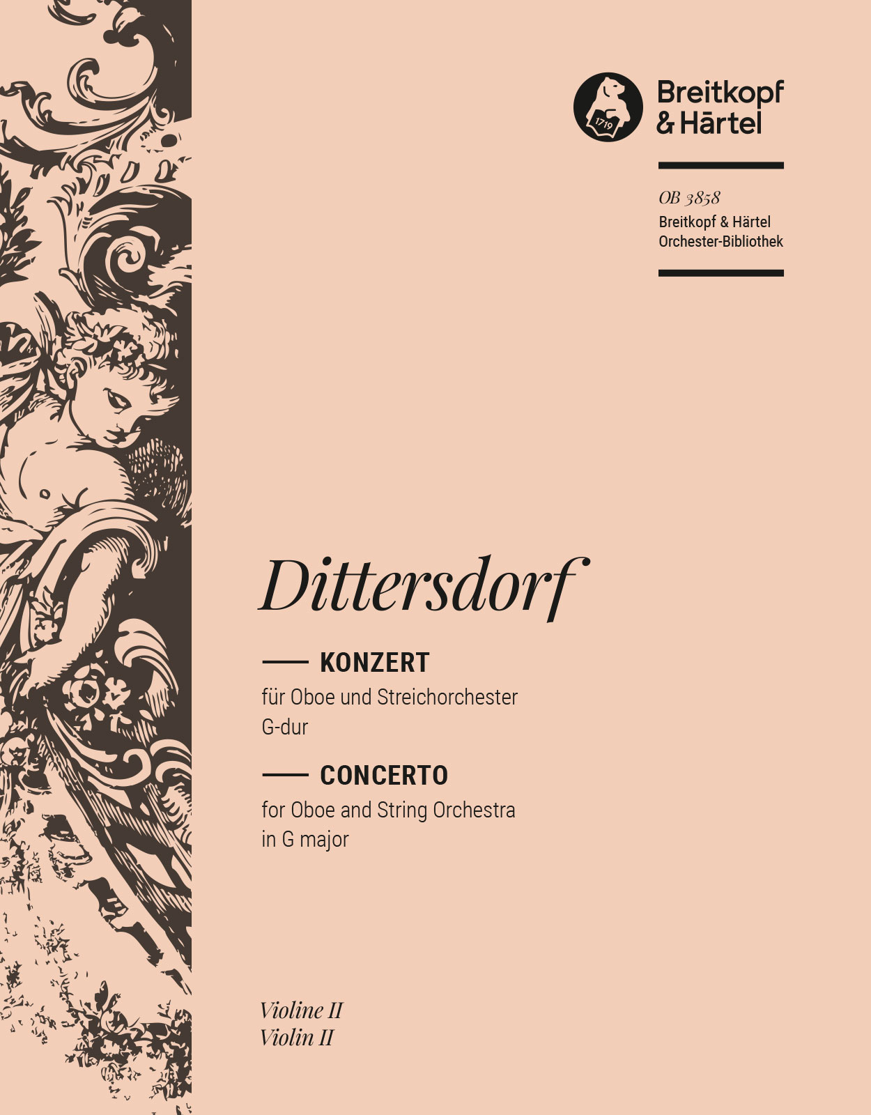 Front Cover Image Oboenkonzert G-dur