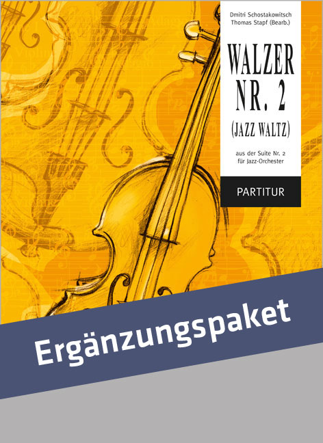 Front Cover Image Walzer Nr. 2 (Jazz Waltz)