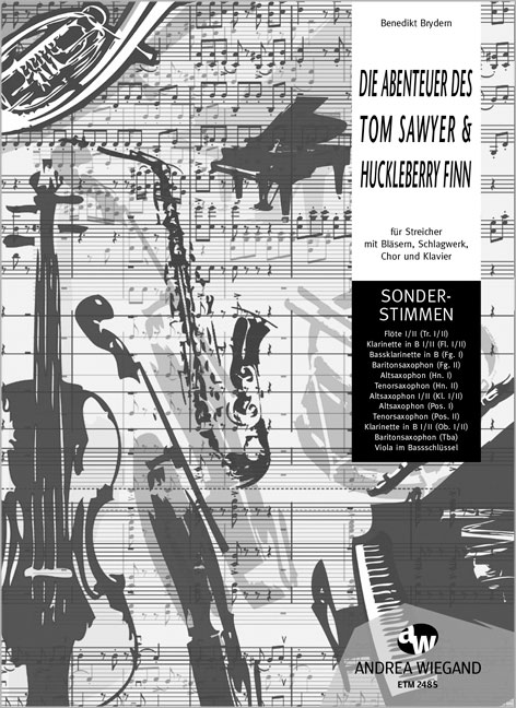 Front Cover Image Die Abenteuer des Tom Sawyer u. Huckleberry Finn