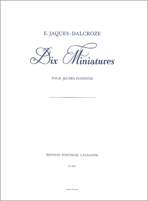 Front Cover Image 10 Miniatures