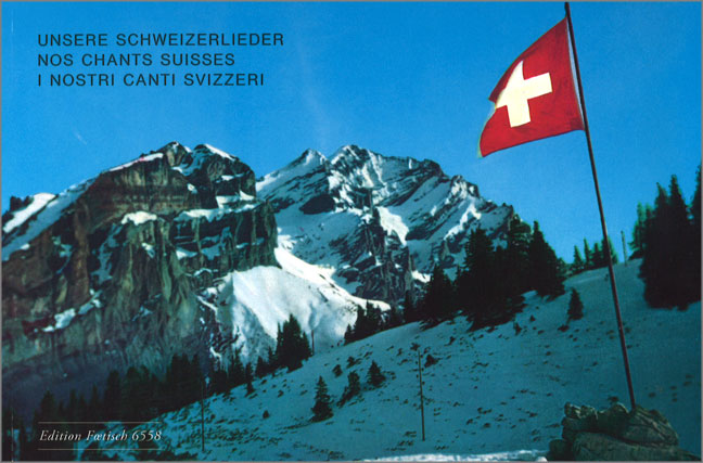 Front Cover Image Unsere Schweizerlieder